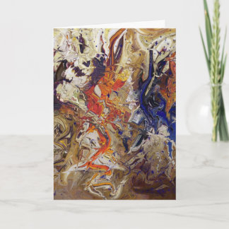 Storm on the Beach greeting card