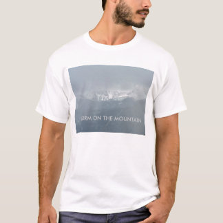STORM ON THE MOUNTAIN Mens T-Shirt