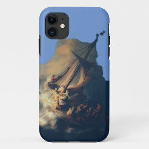 Storm on the Sea of Galilee by Rembrandt Art iPhone 11 Case