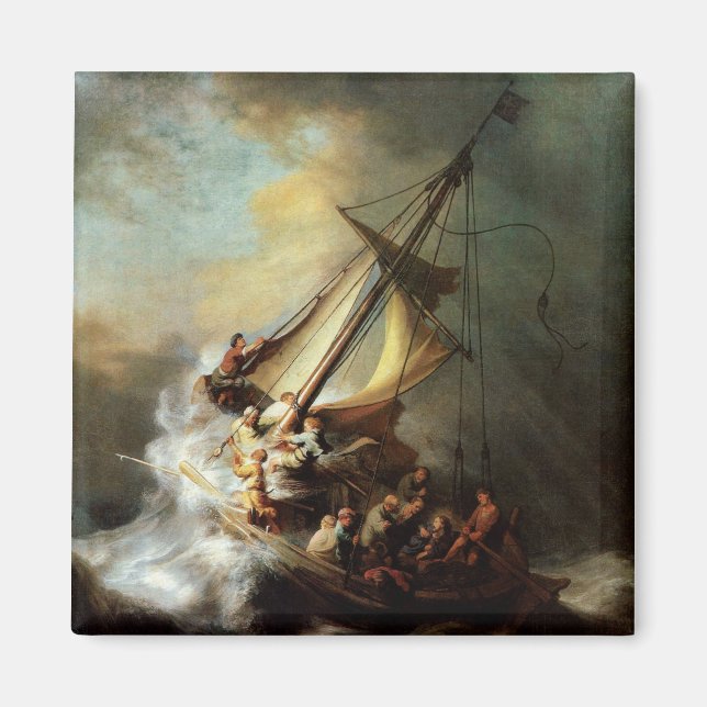 Storm on the Sea of Galilee Magnet (Front)