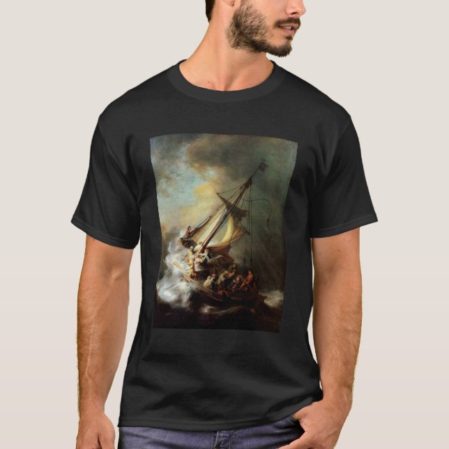 Storm on the Sea of Galilee T-Shirt (Front)
