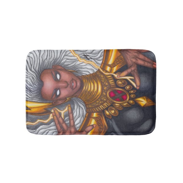 Storm ~ Ororo Munroe Bath Mat (Front)