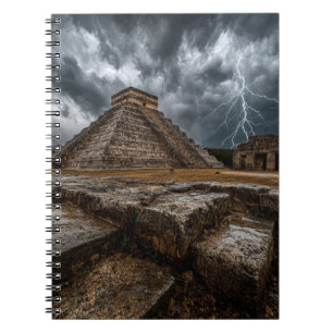 Storm over Chichen Itza Notebook
