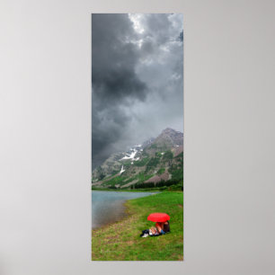 Storm Over Maroon Lake / Peak Colorado Poster