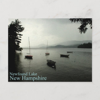 Storm Over Newfound Lake Postcard