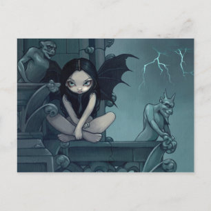 "Storm over Notre Dame" Postcard