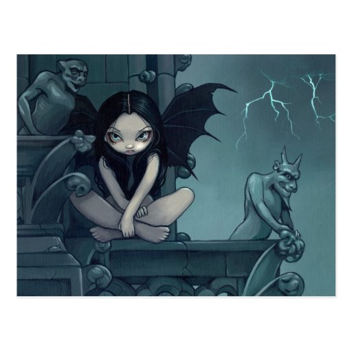 Image of "Storm over Notre Dame" Postcard