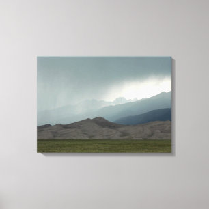 Storm over the Great Sand Dunes, Colorado Canvas Print