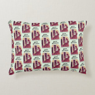 Storm Pastel Green Accent Pillow