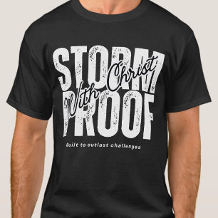 Storm Proof - Gospel Prayer Holy Spirit Black T-Shirt