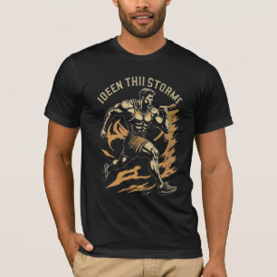 Storm Runner: Unstoppable Athletic Graphic Tee