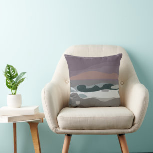 Storm Sky Cloud Sea Waves Ocean Seascape Cushion