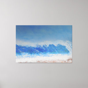 Storm swell canvas print