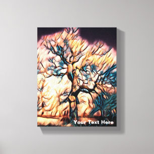 Storm Tree Canvas Print