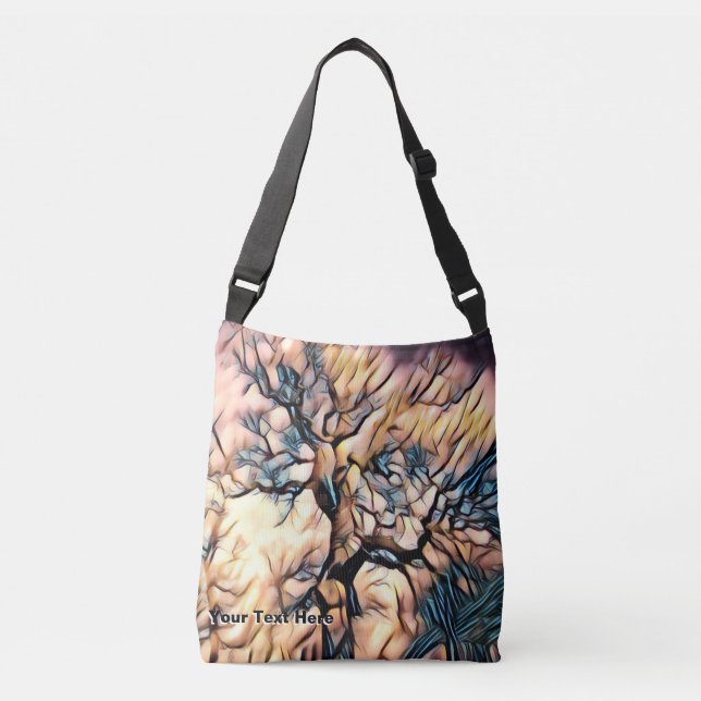 Storm Tree Crossbody Bag (Front)