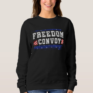 Storm Trucks Freedom Convoy Us American Canada Tr Sweatshirt