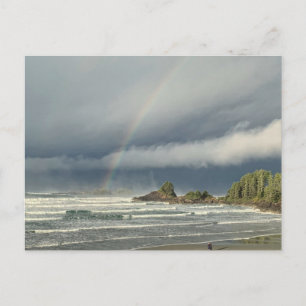Storm Watching in Tofino British Columbia Postcard