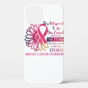Storm Whispered Back I'm Breast Cancer Warrior Case-Mate iPhone Case