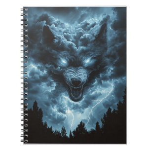 Storm Wolf Spirit Notebook