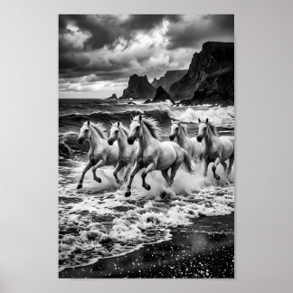 Stormbound Lipizzaner Dreamscape Poster