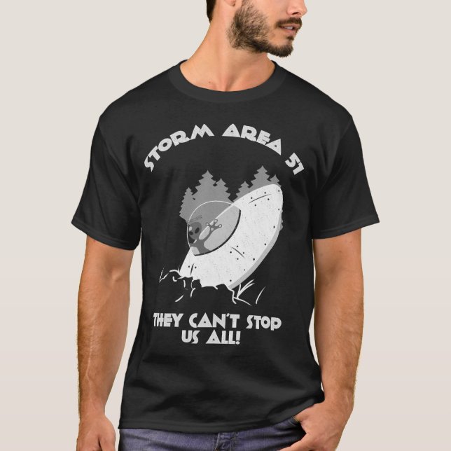 Storming Area 51 T-Shirt (Front)