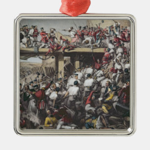 Storming of Delhi Metal Tree Decoration