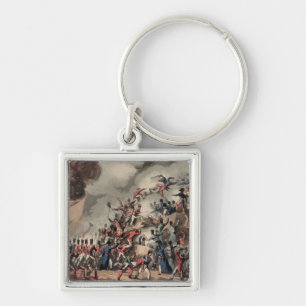 Storming of St. Sebastian, engraved by Thomas Key Ring