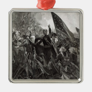 Storming of Stony Point, July 1779 Metal Tree Decoration