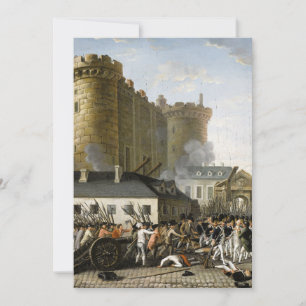 Storming of the Bastille Invitation