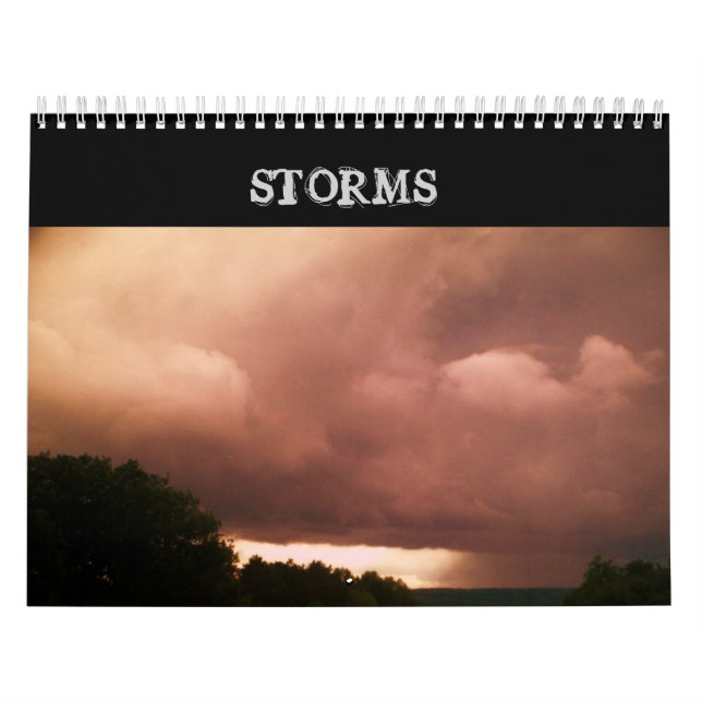 STORMS  calendar (Cover)