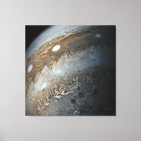 Storms on Jupiter from Juno Cam (2017)