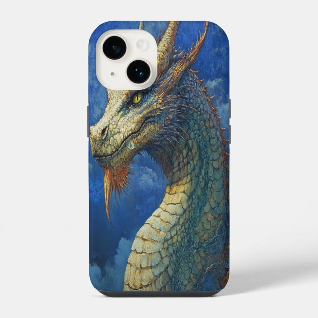 🐉 Stormscale Dragon iPhone Case (Back)