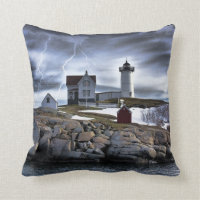 Stormy Cape Neddick "Nubble" light house
