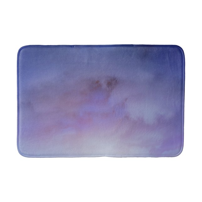 Stormy Clouds Bath Mat (Front)