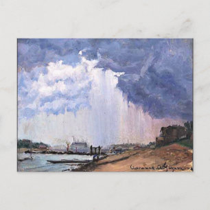 Stormy Day, fine art painting Postcard
