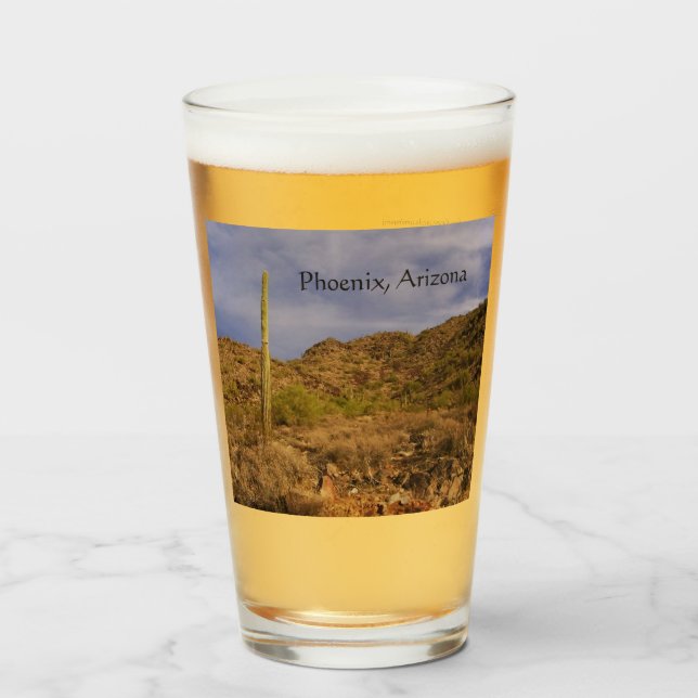 Stormy day in Phoenix Glass (Front Filled)