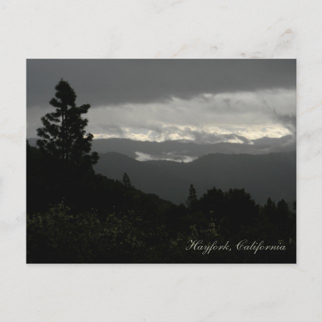 Stormy Day... Postcard (Front)