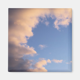 Stormy edges - clouds magnet