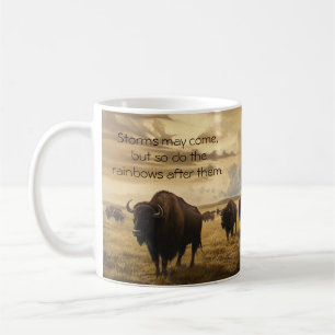 Stormy Escape Buffalo Mug