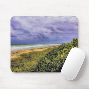Stormy Jupiter Beach Mouse Mat