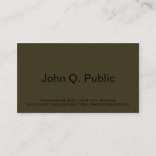 Stormy Richmond Business Card
