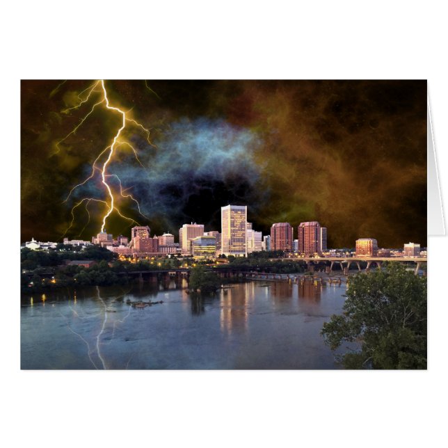 Stormy Richmond Skyline (Front Horizontal)