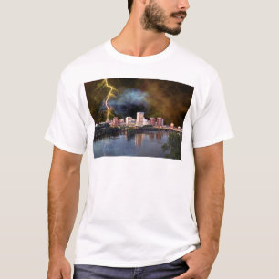 Stormy Richmond Skyline T-Shirt