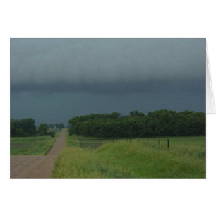 Stormy Road card