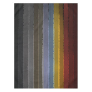 Stormy Salty Watercolor Pop Of Colour Abstract Art Tablecloth