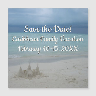 Stormy Sandcastle Beach Landscape Photo