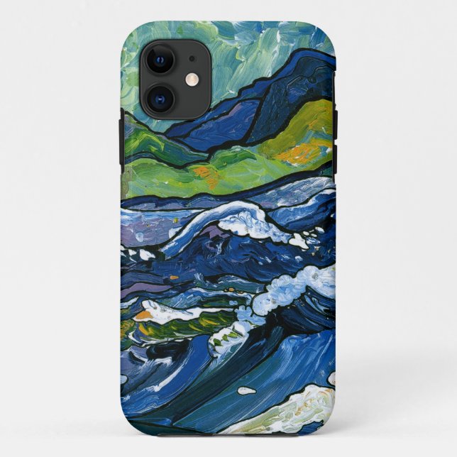 Stormy Sea Case-Mate iPhone Case (Back)