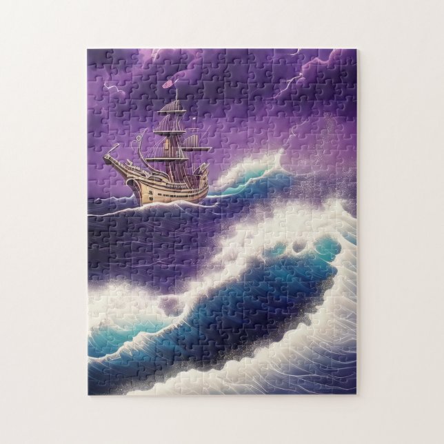 Stormy Seas Adventure Puzzle – 252 Pieces (Vertical)