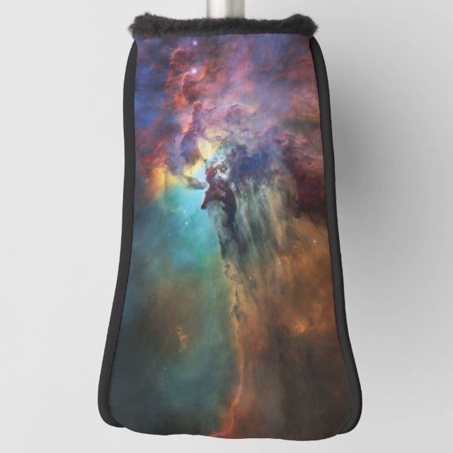 Stormy Seas of Lagoon Nebula in Sagittarius Golf Head Cover (Rotate 90)