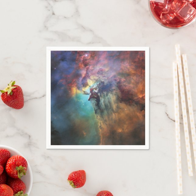 Stormy Seas of Lagoon Nebula in Sagittarius Napkin (Insitu)